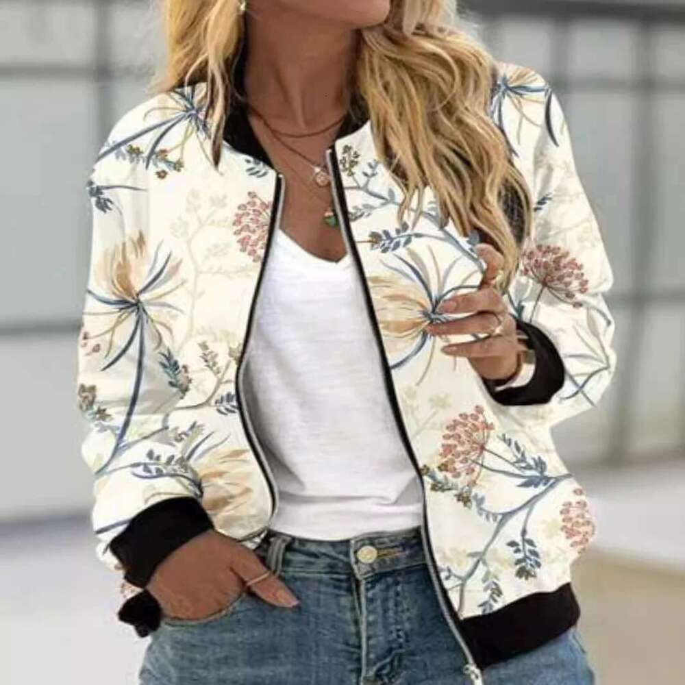 Black and White Stripe Pattern Zipper Jackets Women 3d Printed Bomber Sweatshirt Autumn Winter Street Jacket Long Sleeve Coat