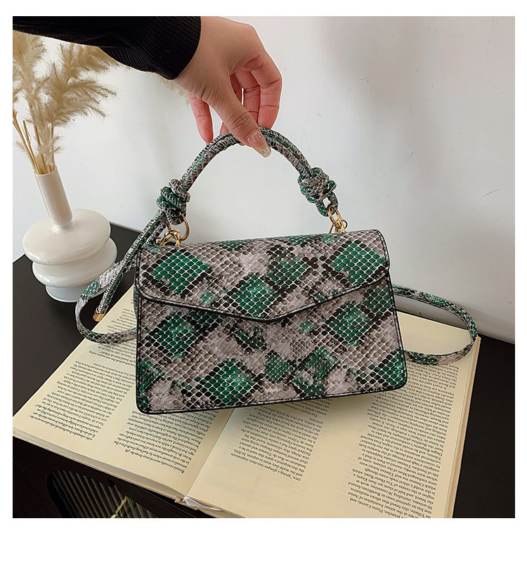 Designer Bag Fashionable Personality Large Capacity Fashionable Snake Pattern New Minimalist Crossbody Bag Mini Storage Bag Free Shipping