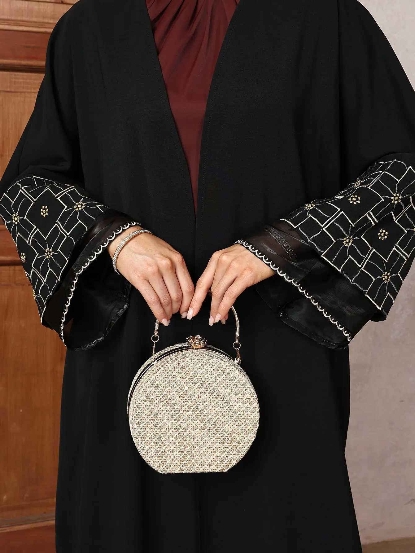 Muslim Long Robe Embroidery Dress for Women Morocco Eid Kimono Ramadan Abayas Kaftan Islam Dubai Arab Holiday Party Maxi Dress X250514