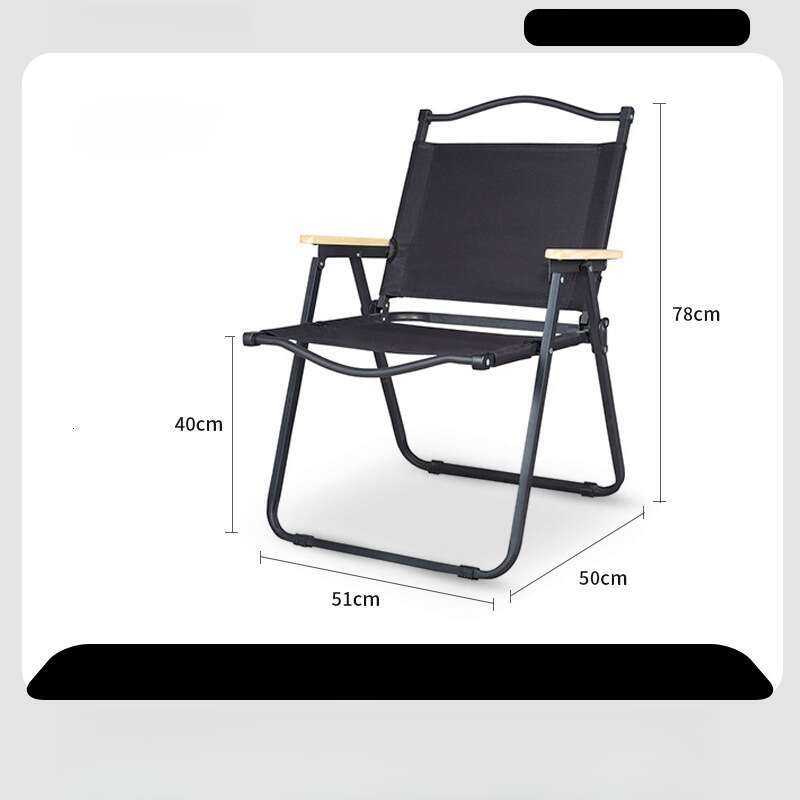 Outdoor folding ultra lightweight carrying aluminum alloy seat equipment camping picnic leisure Kemet chair set