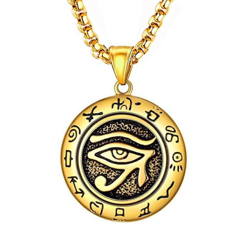 Fashionable outfit, hip-hop style, unisex, personalized, cool, round necklace, collarbone chain