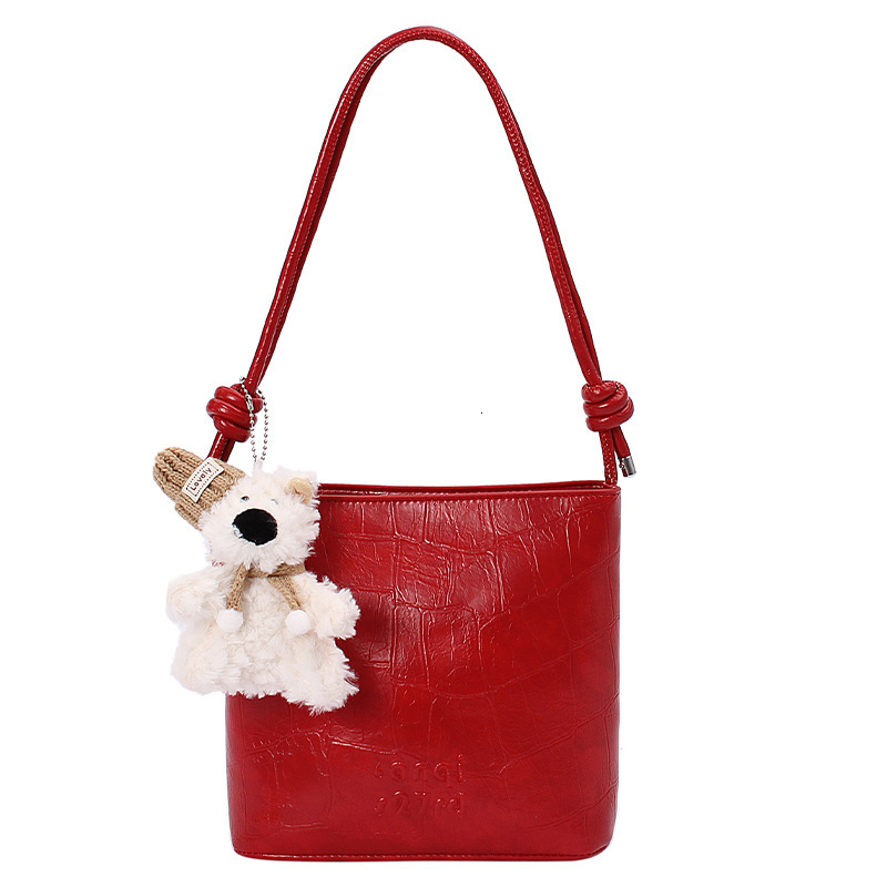 New Designer Bag 2025 New Fashionable Simple Large Capacity Women's Forest Cute Fashion Advanced Retro Solid Color Leisure Single Shoulder Crossb