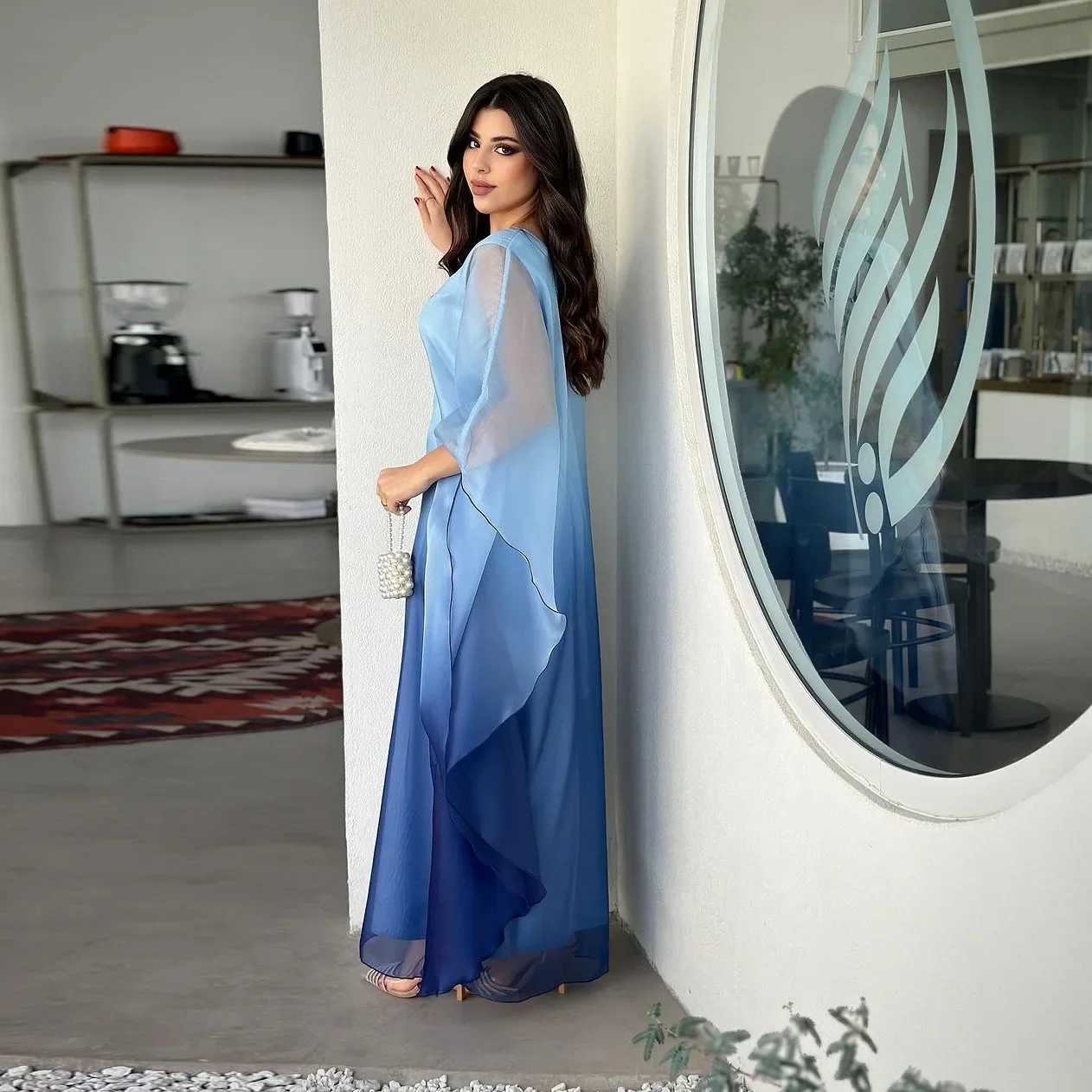 Eid Arab Satin Muslim Party Dress for Women Bat Slve Abaya Jalabiya Long Dresses Morocco Kaftan Vestidos Ramadan Gown Robe X250514