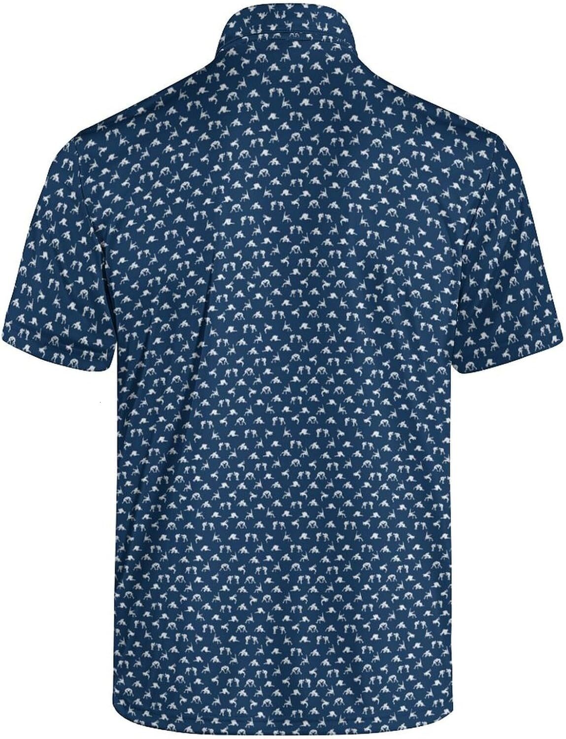 Mens Polo shirt Golf Shirts for Men Funny Golf Polo Shirts Moisture Wicking Performance Golf Outfits Polos shirts tshirt Casual tops summer clothes