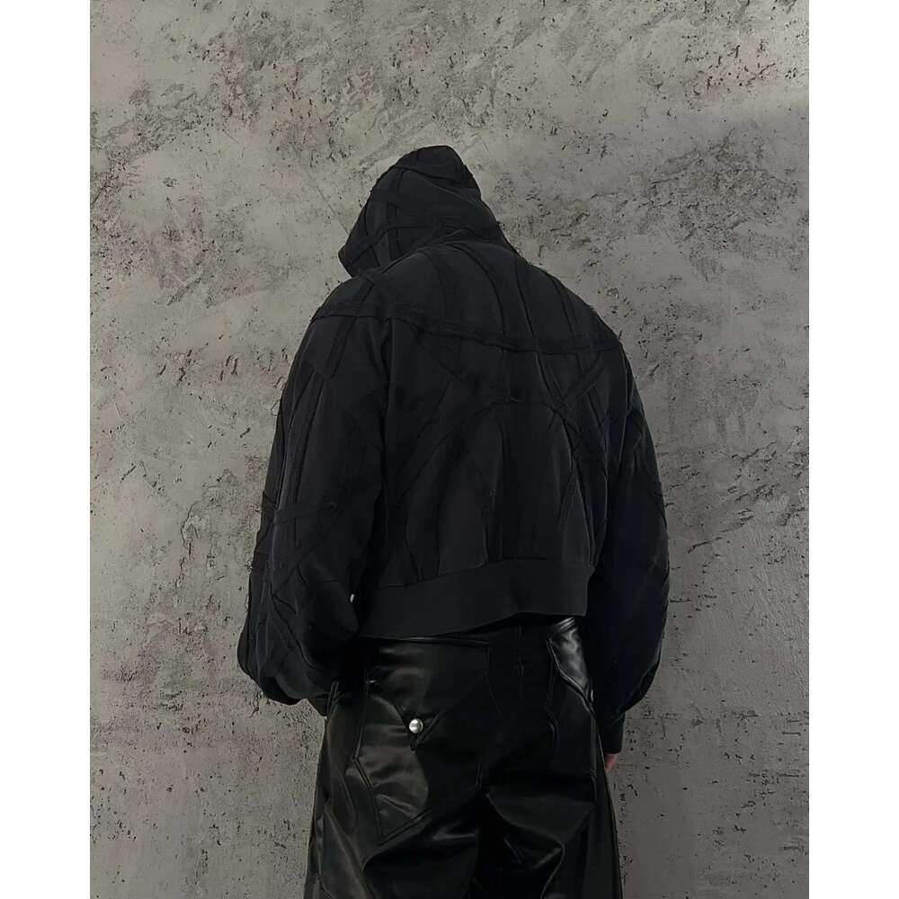 Streetwear Hoodies Mens And Womens Y2k Clothing Haruku Retro Street Patchwork Oversized Hoodie Punk Rock Pullover Long Sleeve Designer