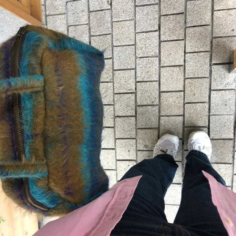 Ctrast Color Striped Top-Handle Bags Y2k Streetwear Shoder Underarm Bag Personality Harajuku Handbags Vintage Wens Purses Z250514