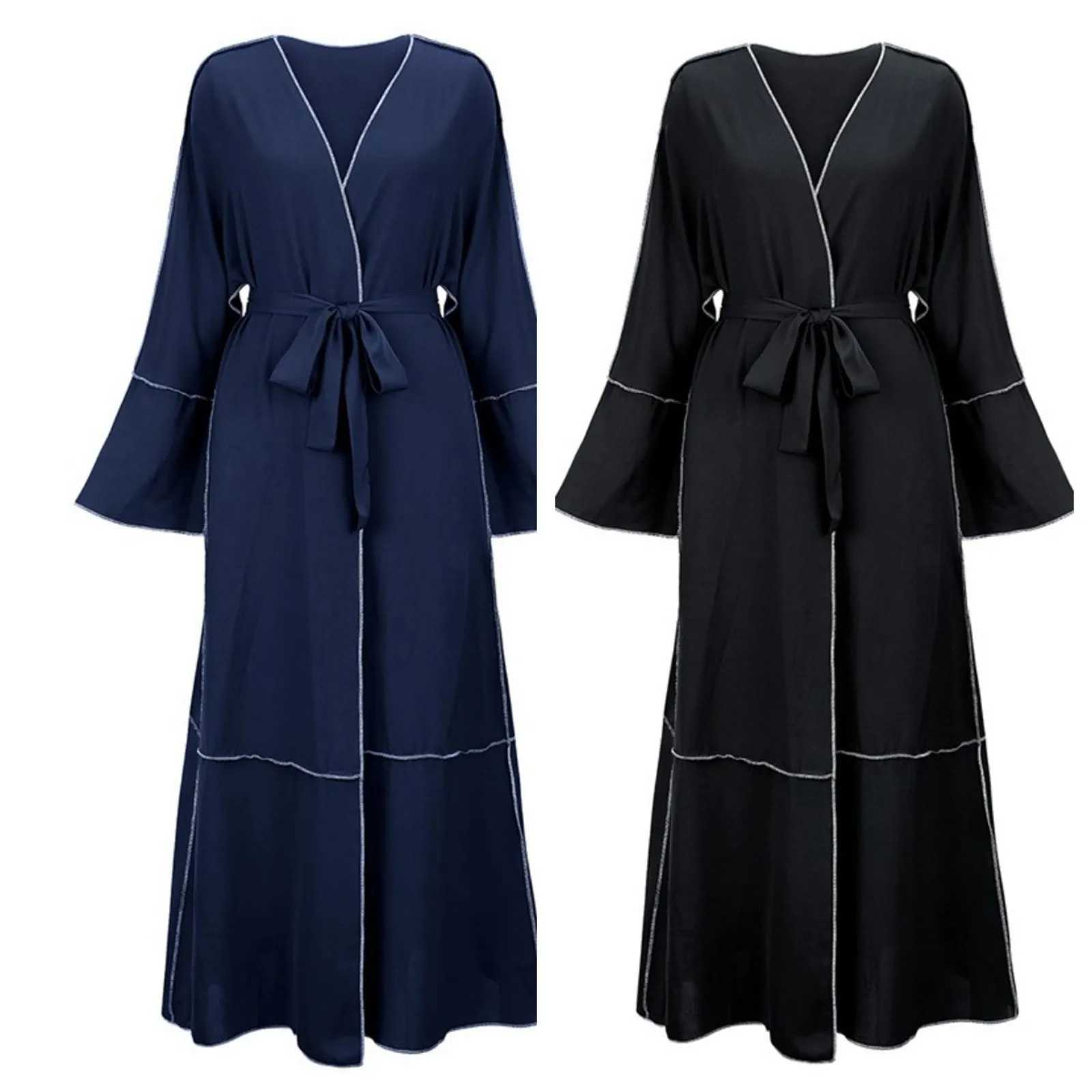 2024 Vestidos Abaya Dubai Turkey Islam Moroc Arabic Pakistani Muslim Hijab Long Dress For Women Robe Longue Femme Musulmane X250514