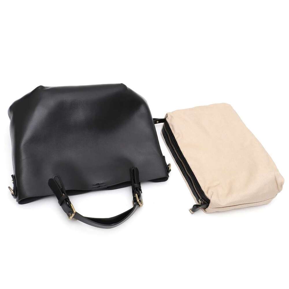 Women Vintage Elegant Real Leather Top-Handle Bag Solid Color Minimalist Style Tote Shoulder Cross Body Handbag Zip Liner Purse 250515 250515 250515