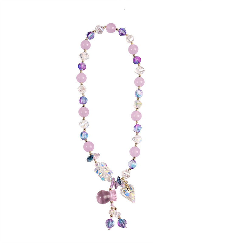 Fashion Women's Pearl Double Loop Crystal Copper Bead Elastic Rope Adjustable Bracelet Jewelry