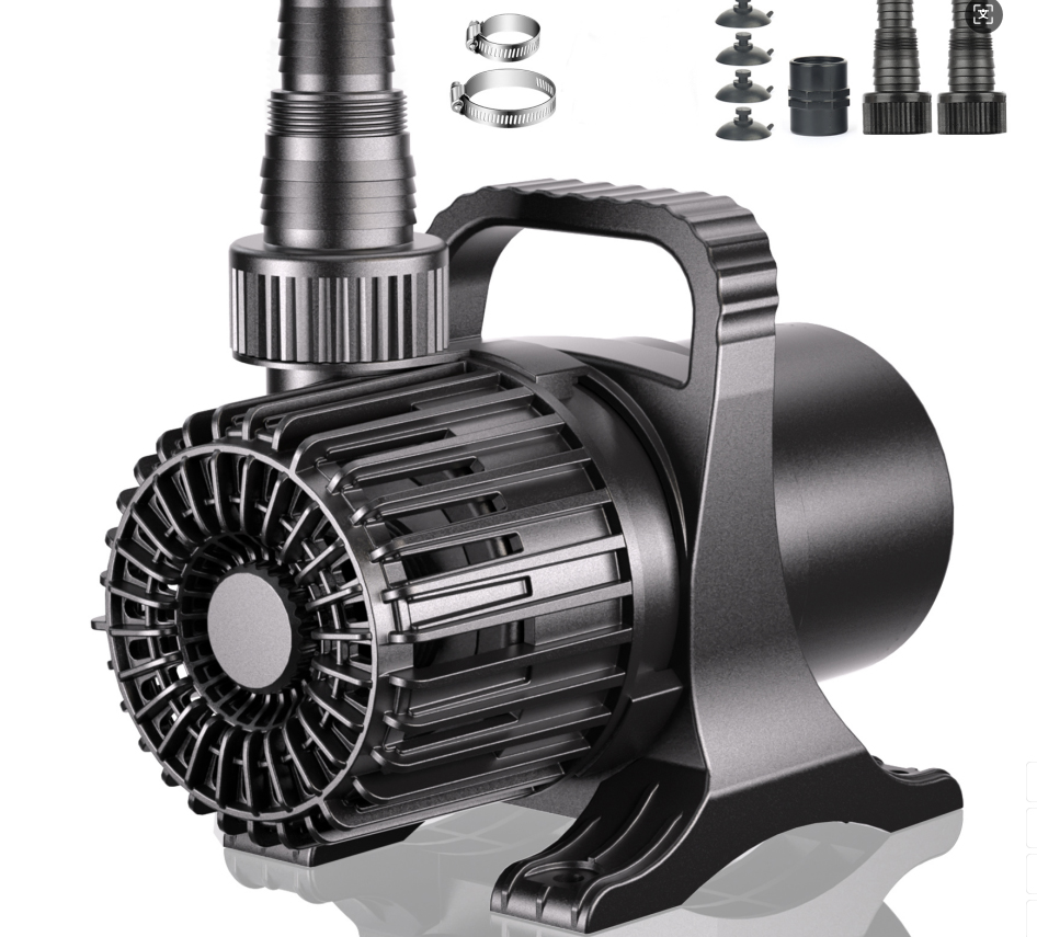 Ultra-Quiet Submersible Water Pump - 120W High-Efficiency Aquatic Equipment for Ponds & Aquariums