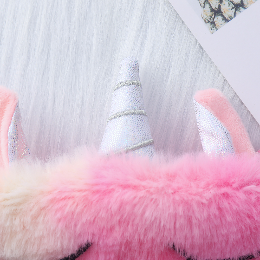 Soft & Colorful Sleeping Face Covering by Wholesalers: Plush Animal Eye Covers