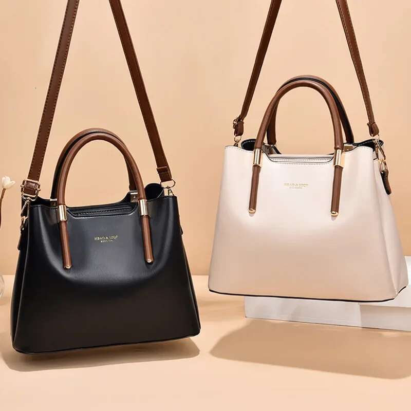 2024 New Style Fashion Women's Handbags Large Capacity Middle-Aged Mom Bag Shoulder Crossbody Bags