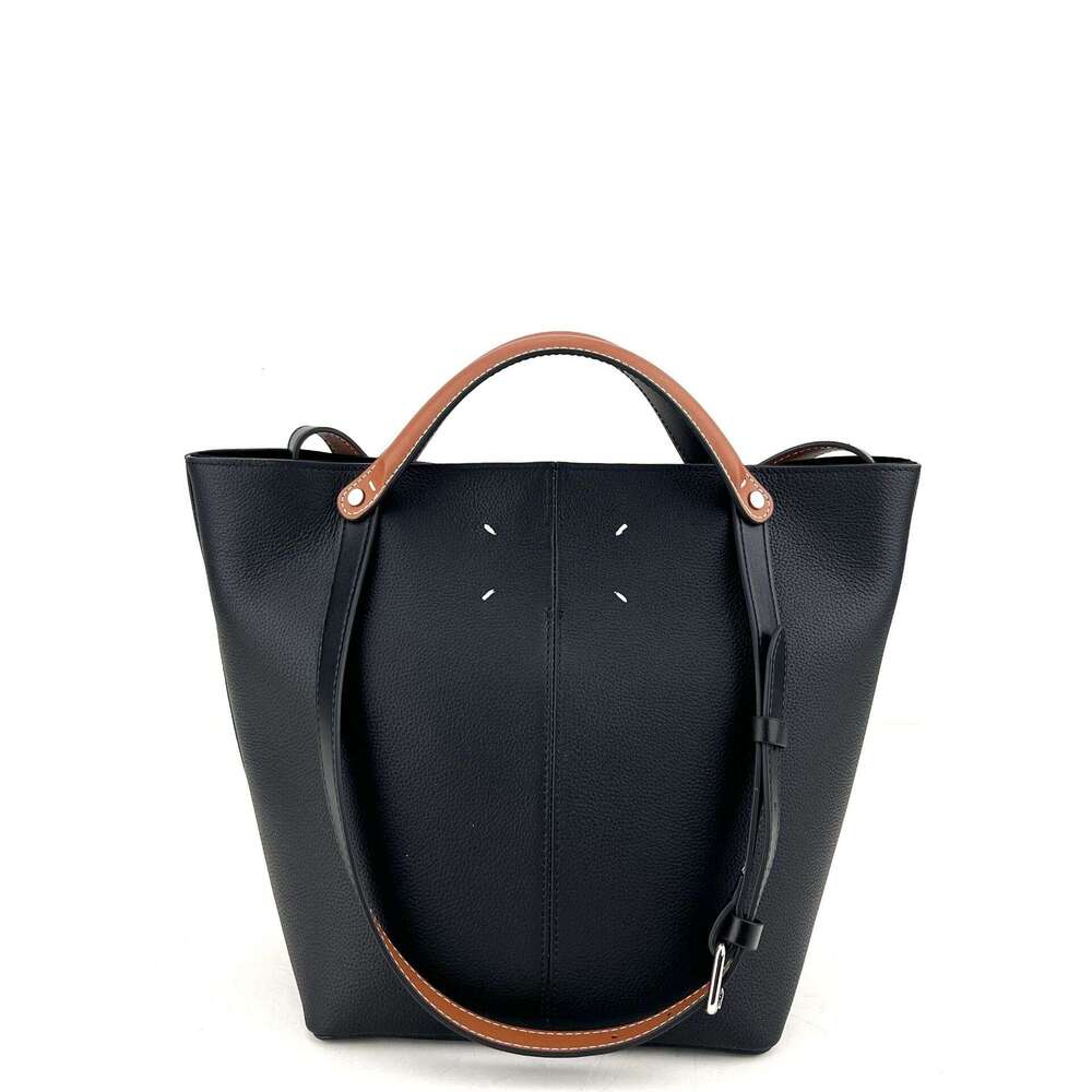 New Handbag, Top Layer Cowhide Bucket Shoulder Bag, Crossbody Leather Women's Bag