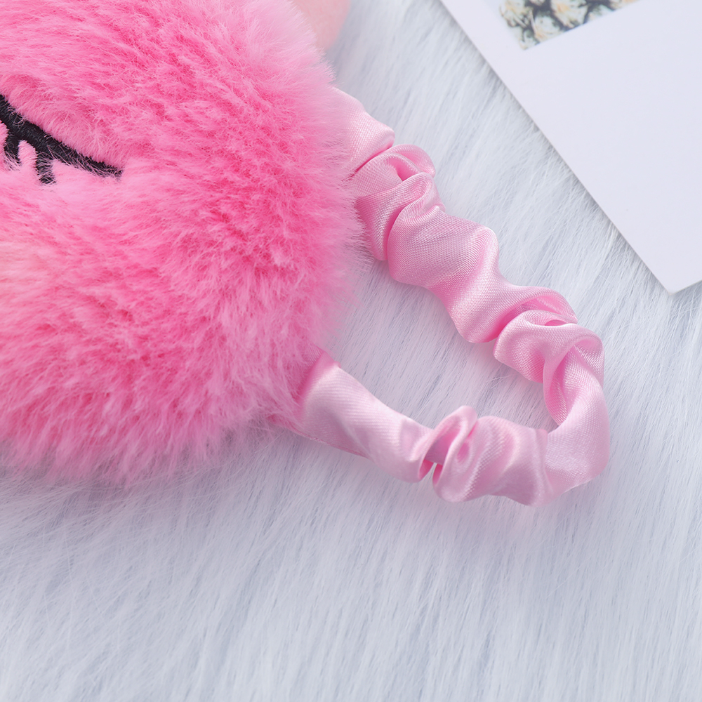 Soft & Colorful Sleeping Face Covering by Wholesalers: Plush Animal Eye Covers