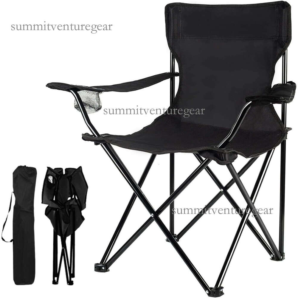 Folding outdoor camping portable lightweight leisure folding chair, backrest armchair, fishing chair