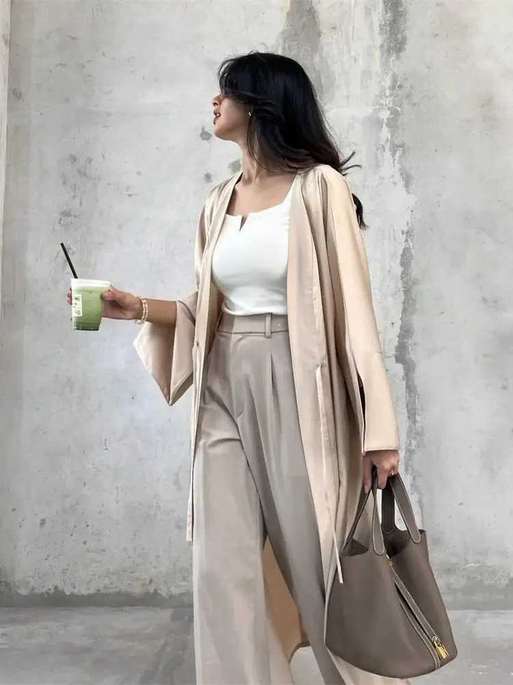 Ramadan Eid Modest Plain Satin Open Kimono Abaya Damen Dubai Ka Muslim Women Clothing Kaftan Islam Robe Femme Musulmane X250514