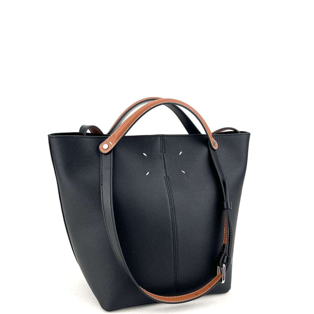 New Handbag, Top Layer Cowhide Bucket Shoulder Bag, Crossbody Leather Women's Bag