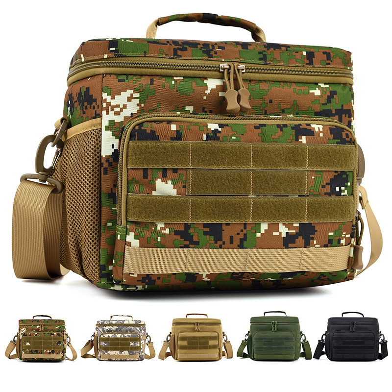 lunch box for men tactical lunch bag molle leakproof insulated large lunch cooler women adult meal with adjustable shoulder strap durable lunch pail 1
