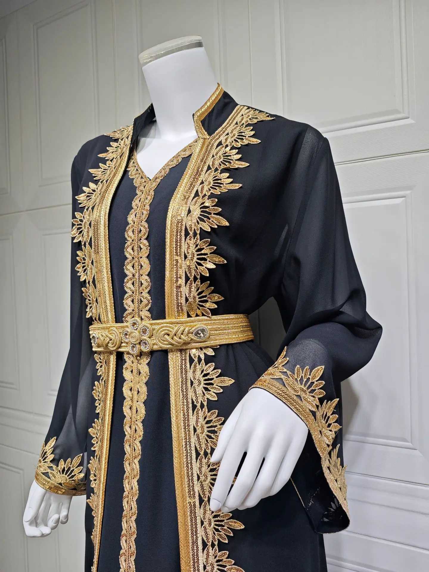 Abayas For Women Dubai Luxury 2025 African Muslim Fashion Dress Caftan Marocain Evening Party Dresses Kimono Robe Djellaba Femme X250514