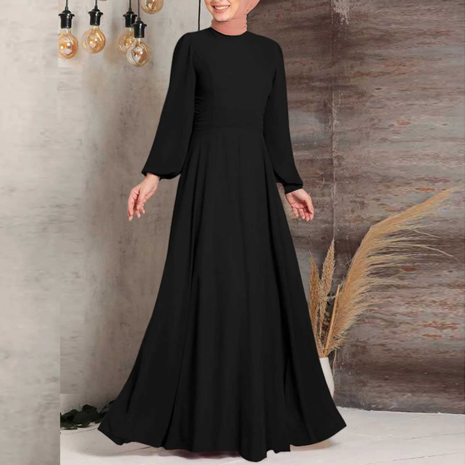 Women Muslim Kaftan Abaya Dubai Turkey Muslim Fashion Hijab Dress Kaftan Islam Clothing African Maxi Dresses Arab Robe X250514