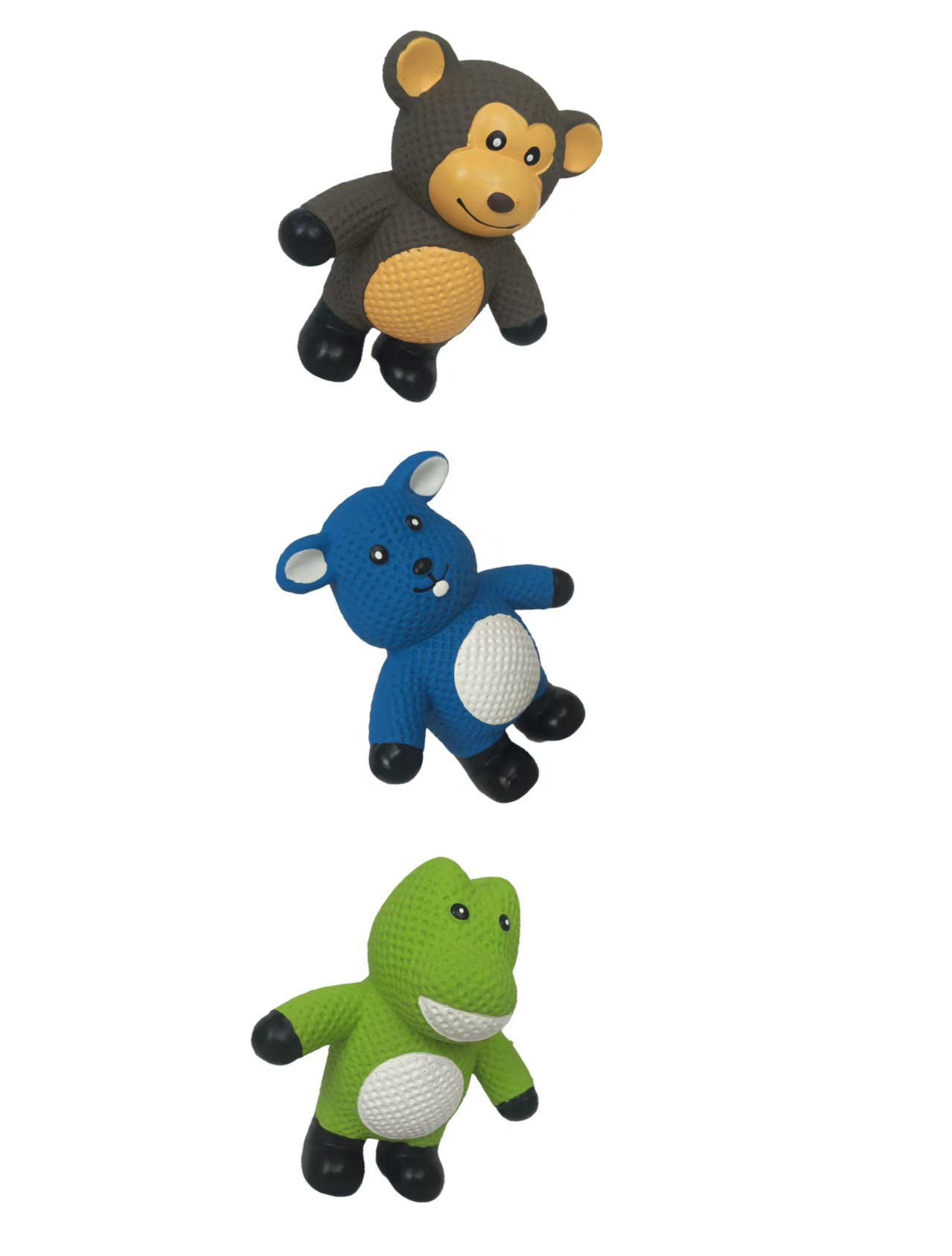 Chewable Durable Animal Shape Puppet - Fun & Safe Dog Toy Made of High-Quality Latex