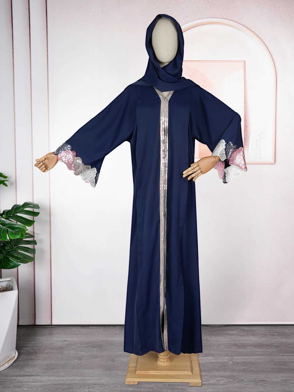 2025 Abayas For Women Dubai Luxury 2025 African Muslim Fashion Dress Caftan Marocain Evening Party Dresses Boubou Robe Djellaba Femme X2505143