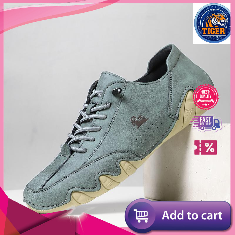 Ddmytiger Sneakers Men Shoes Casual Loafers Vulcanized Shoe Outdoor Lace Up Flats Soft Slip On Roman Comfort Tennis Zapatillas Hombre