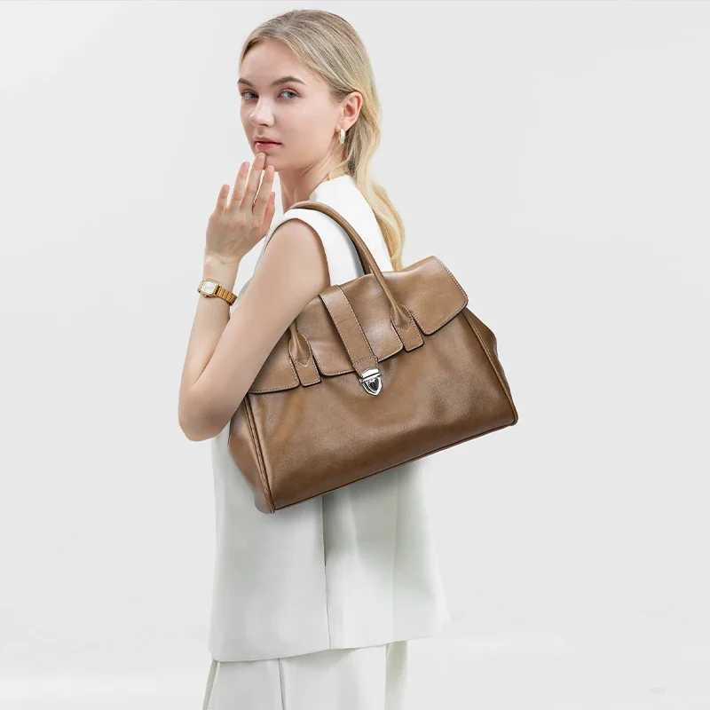 Ladies Handbags New Tote Bags High-end Large-capacity Cmuter Bags Trendy Soft Leather Wen Shopping Bag Briefcase Travel Bag Z250514