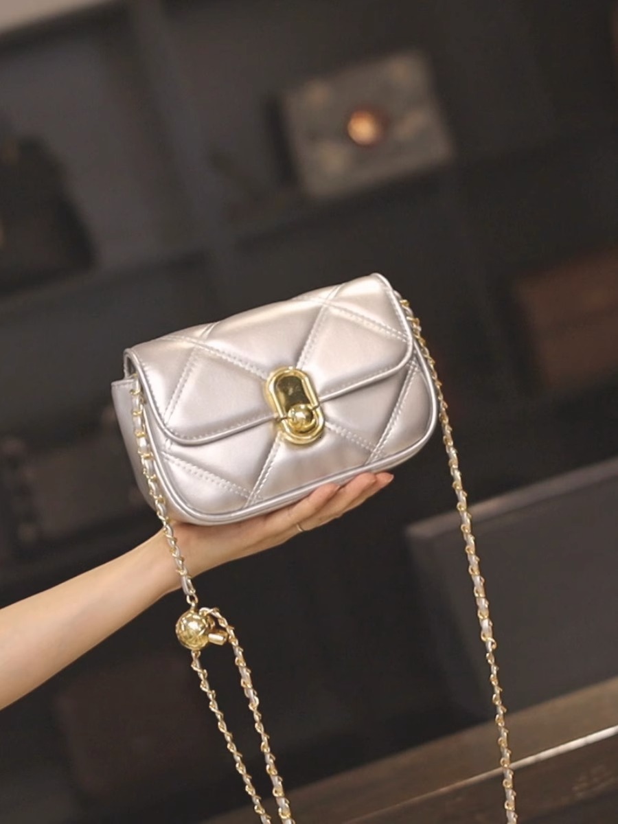 Free shipping on 2025 new designer bags Women Summer Mobile Phone Single Shoulder Square for Work Small Carrying Popular Crossbody Bag This Year