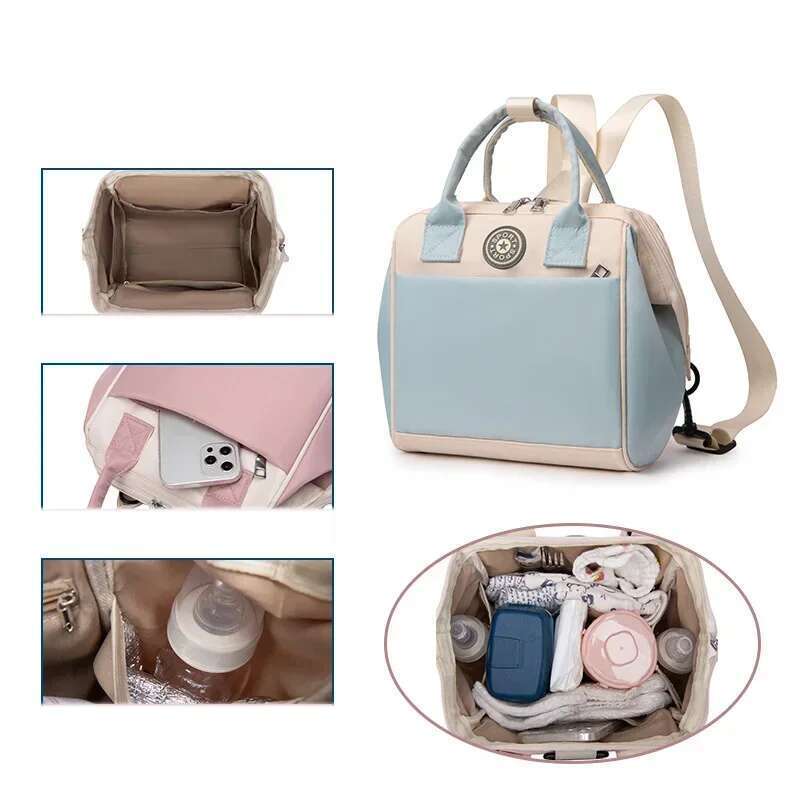Diaper Mummy Maternity Bags Stuff Small Baby Nappy Changing Backpack For Moms Travel Women Bag Stroller Organizer