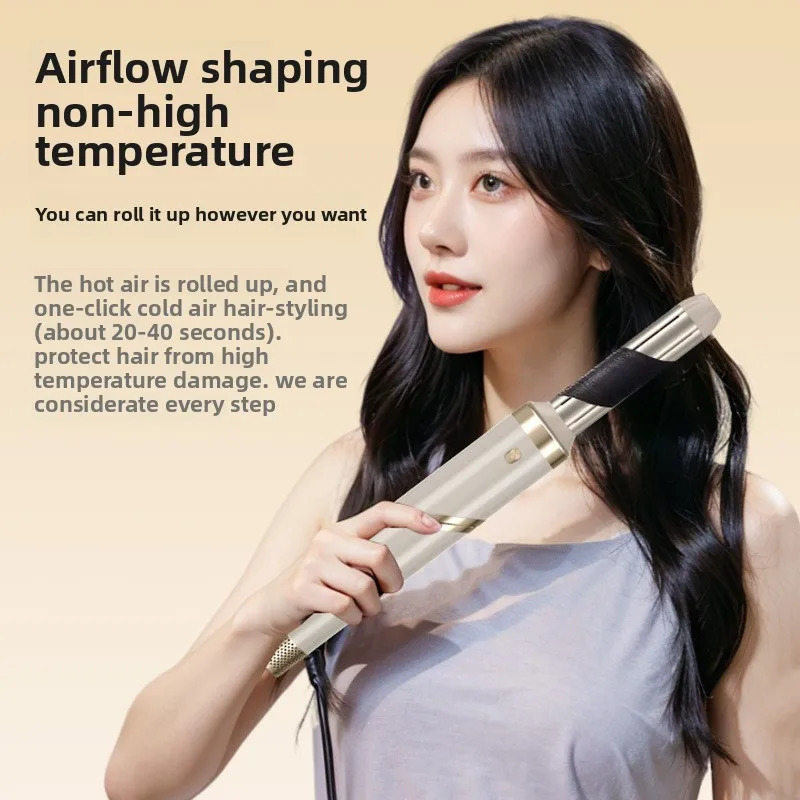 5 in 1 Folding Multifunctional Hair Dryer Plasma Household Air Comb Set Multifunctional Hair Dryer Curling Iron 250513