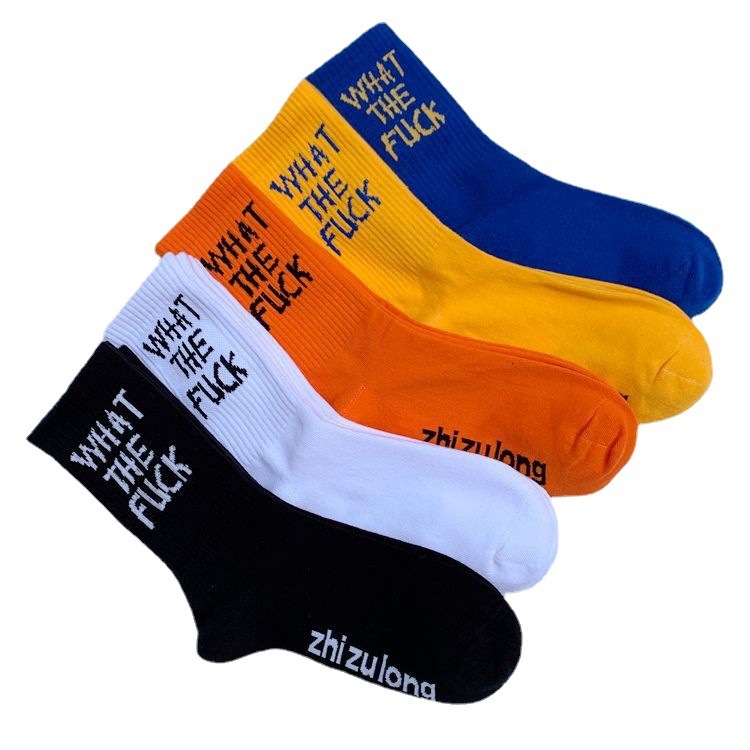 Designer Socks Socks Men S And Women S Trendy Brands Street Haruku Sports Hip Hop Skateboarding Mid Street College Style Long Tube Socks Sports Socks