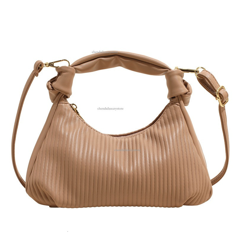 French Niche Women's Handbag 2025 Free Shipping Designer Bags Fashionable, Simple, Multifunctional Single Shoulder Crossbody Armpit Bag Casual Pi