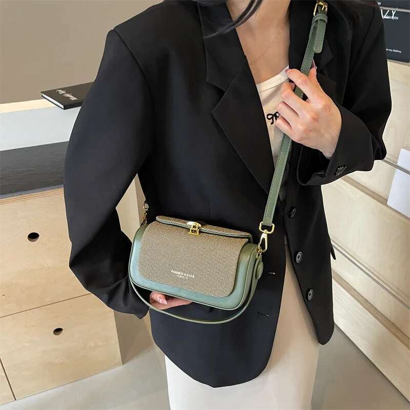 Women Crossbody Bags Square Simple Fashion Mini Designer Purses And Handbags Box Shape Pure Color Shoulder Satchels
