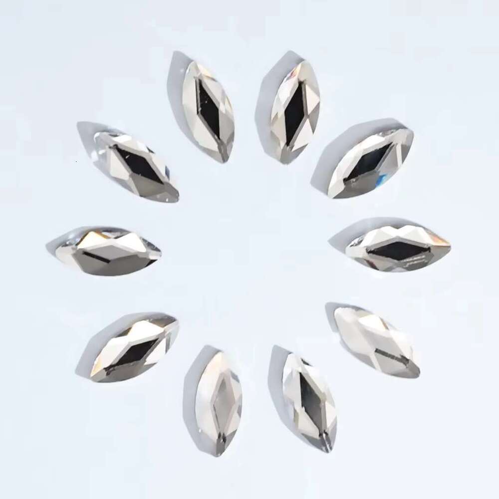 High quality flat back DIY crystal jewelry, dental teeth whitening accessories
