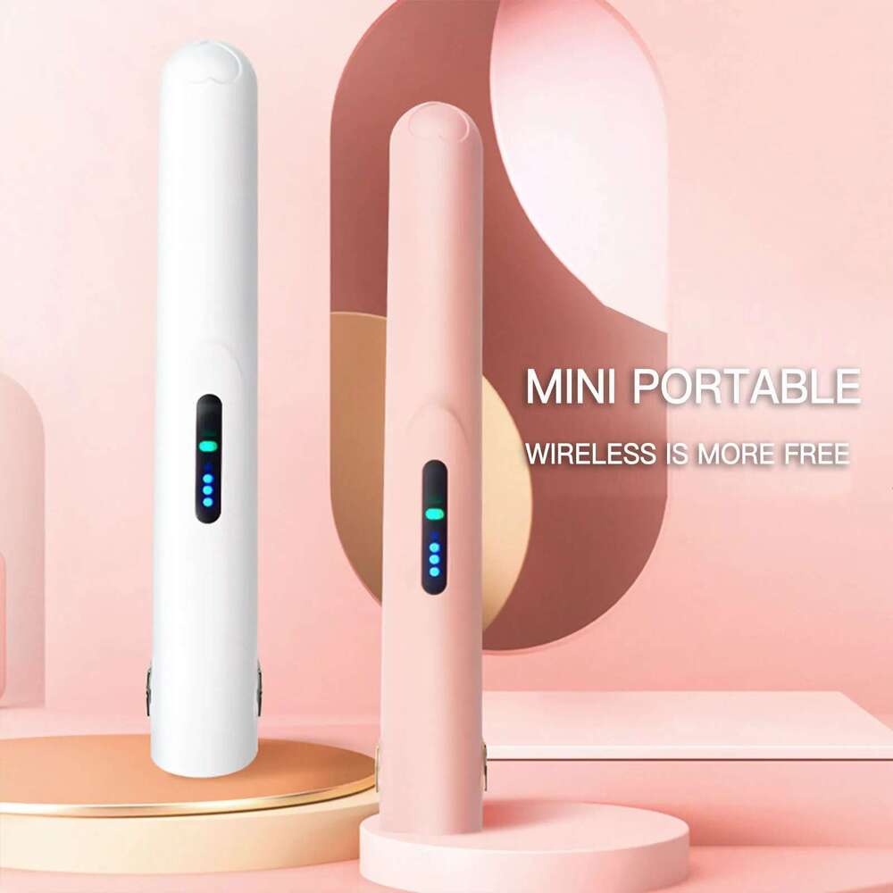 Wireless Straightener Curling Iron USB Charging Fast Heating Hair Styling Tools for Professional Salon at Home