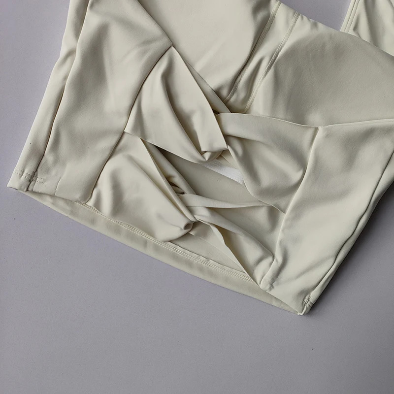 Sexy Neck Halter Sports Vest Women Shockproof Running Beauty Back Professional Pilates Training Bra Fitness Yoga Underwear Suit 250514