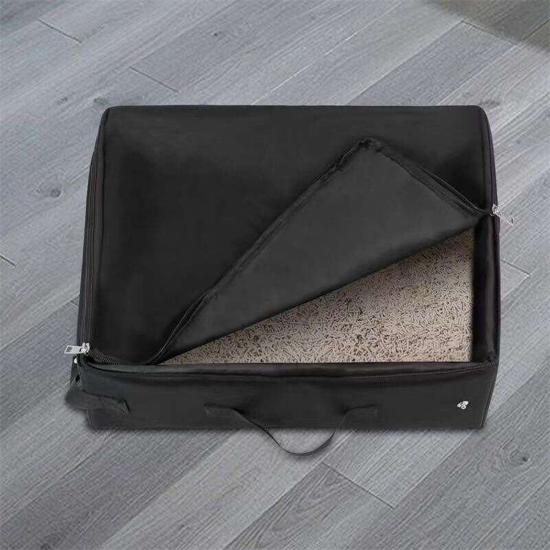 Cat outdoor portable foldable large waterproof enclosed supplies dog pet cat litter storage box