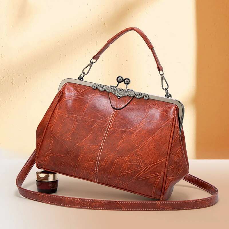 Women's Bags Trend High Quality Leather Crossbody Shoulder Bag Fashion Clip Designer Shopping Totes Handbags Bolsas