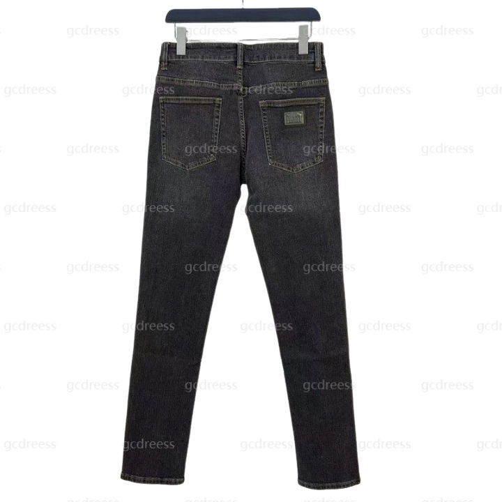 Men's jeans Designer men's blue jeans Outdoor casual pants Breathable and comfortable denim men's pants Fashionable and versatile black casual men's pants