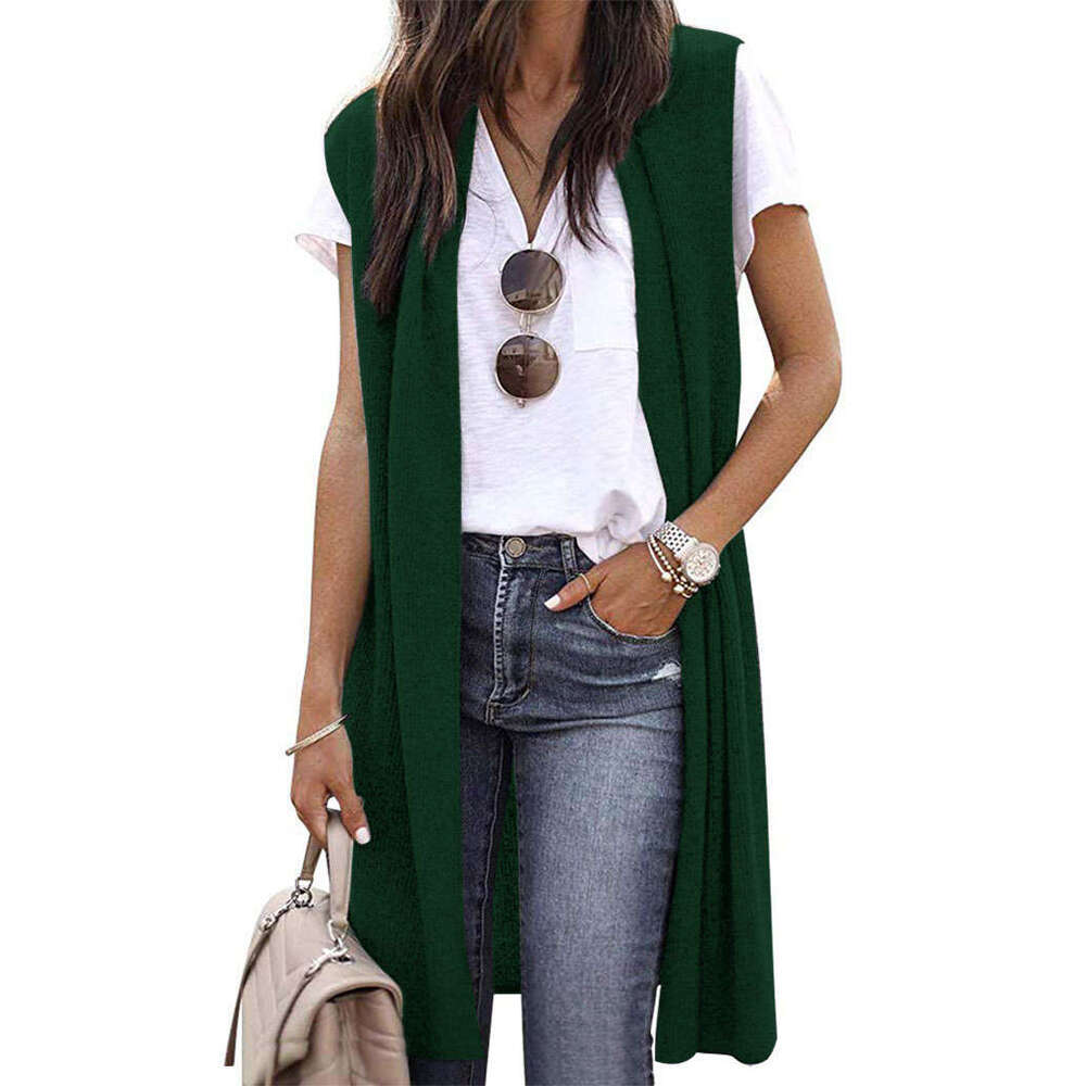 Coats Jackets Designer Women Coatwomen Coat Tweed Jacket 2025 New Camisole Cardigan Fashion Trend Mid Length Sleeveless Vest for Women Autumn Dress Wo