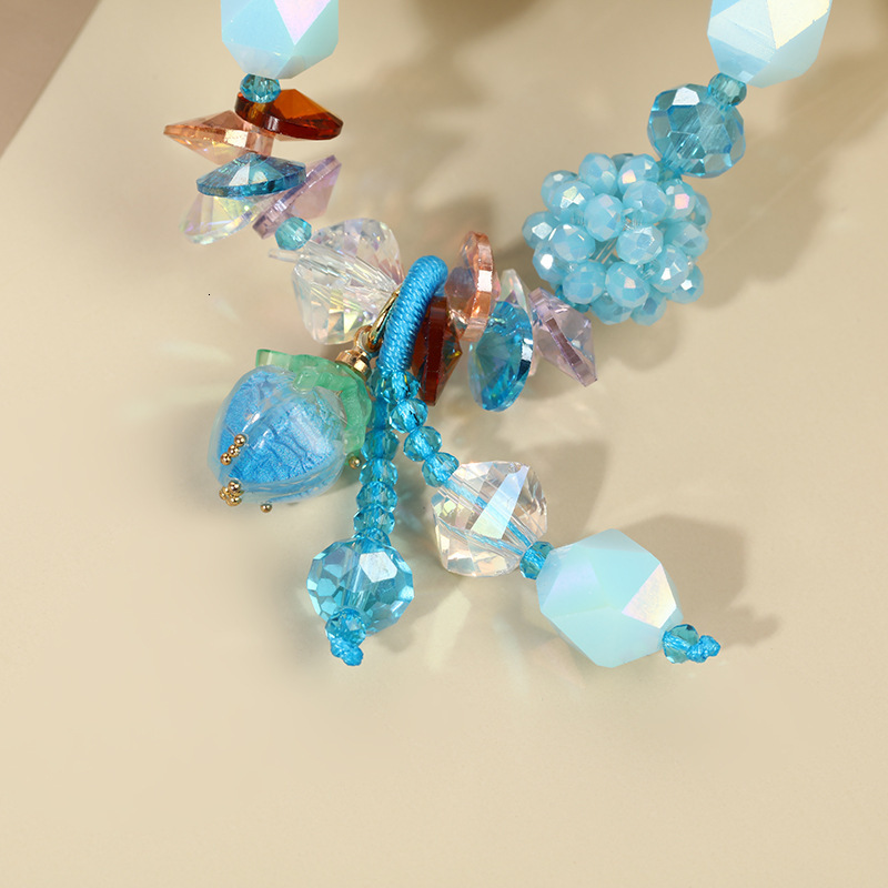 New Chinese style minimalist crystal girl card love sweet Japanese and Korean bracelet creative design fashion accessories