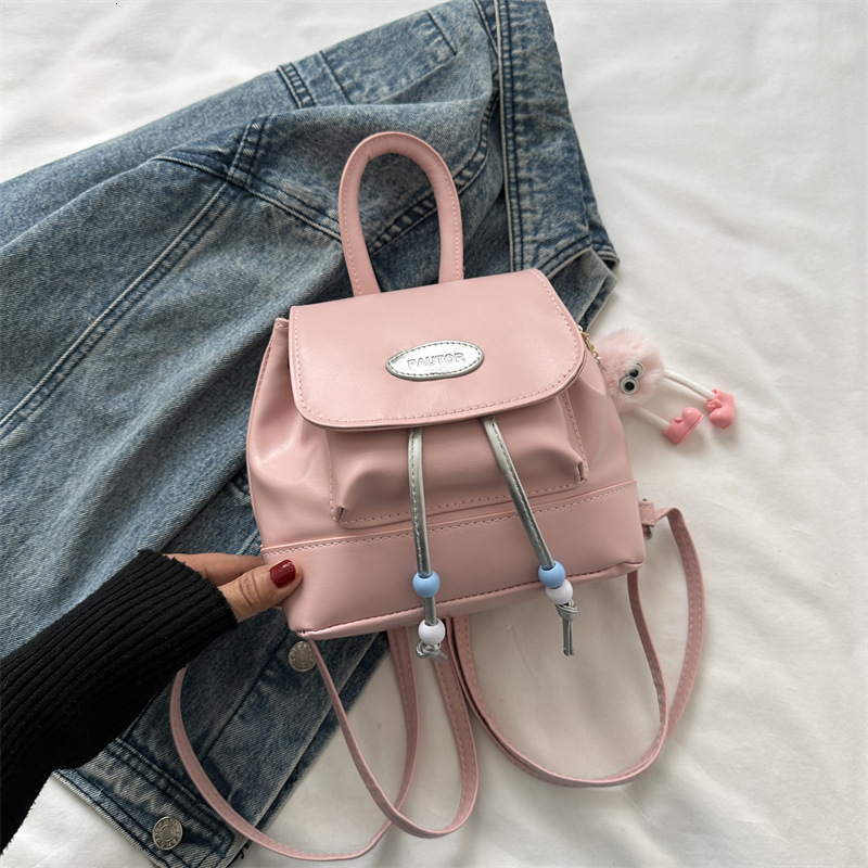 Free Delivery Designer Bag Women's Commuter Texture Hand 2025 Korean Edition Autumn And Winter Versatile Backpack Casual Bag Trend Luxury Bag
