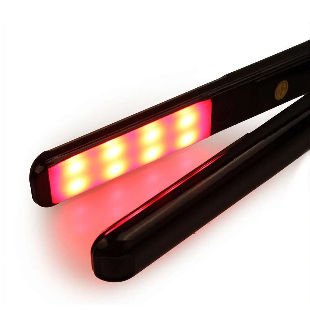 Flat Irons Ultrasonic Infrared Cold Care Iron Keratin Treatment for Frizzy Recovers the Damaged Hair Straightener