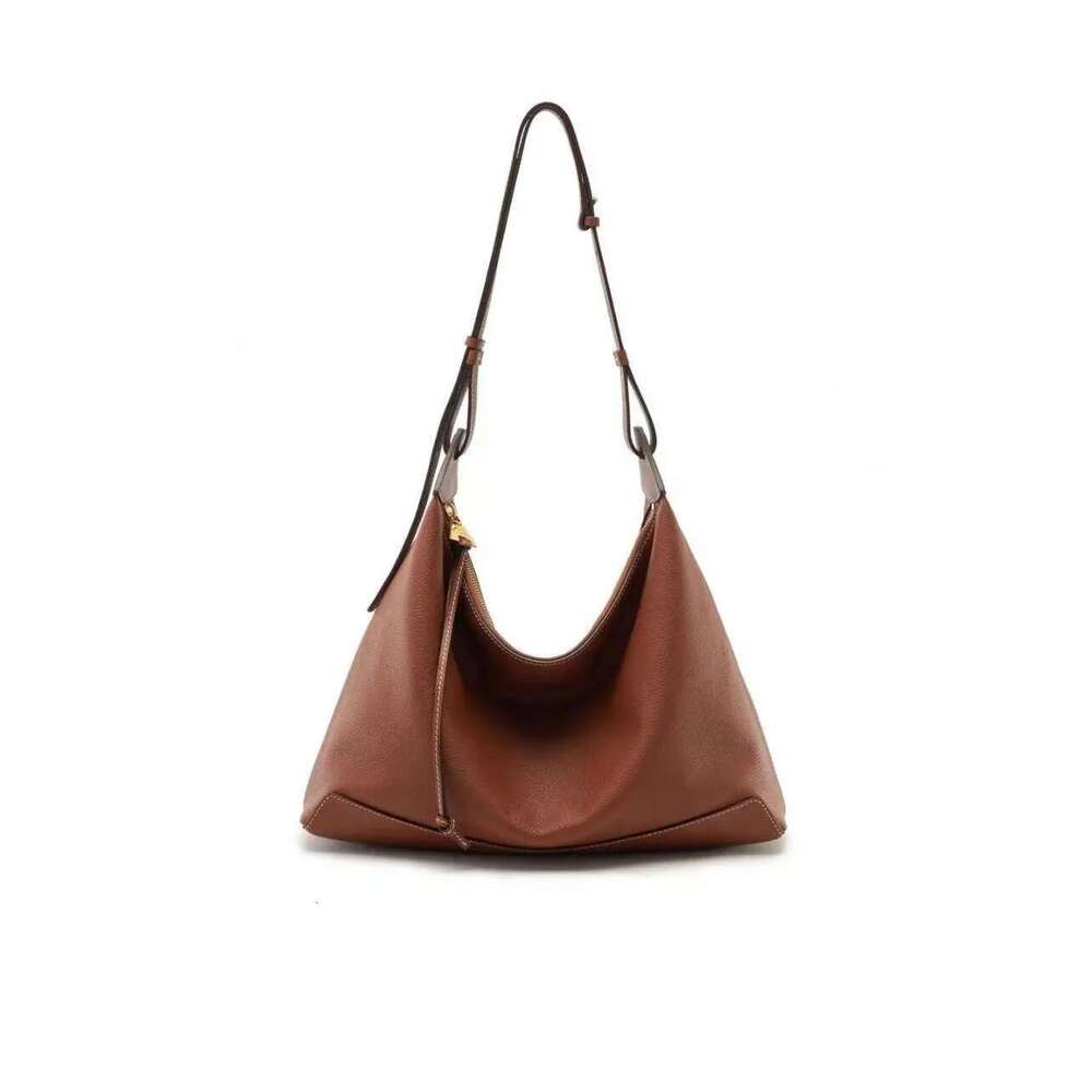 New High Quality Genuine Leather Large Capacity Tote Shoulder Bag