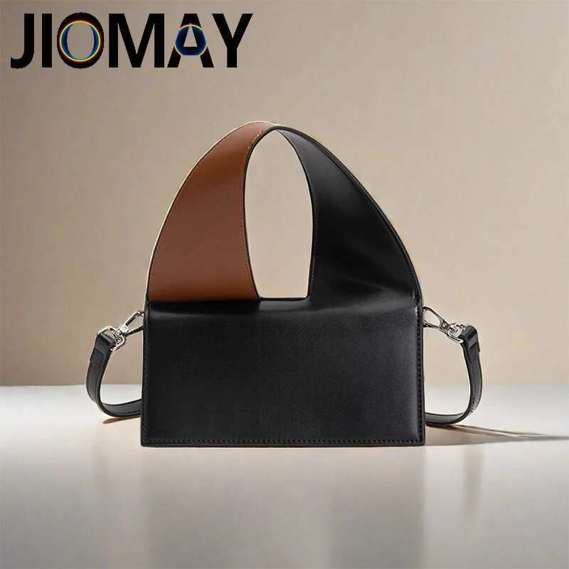 JIOMAY Designer Handbag For Women 2023 Trend Purses And Handbags PU Leather Wallets With Long Shoulder Straps Totes Bags