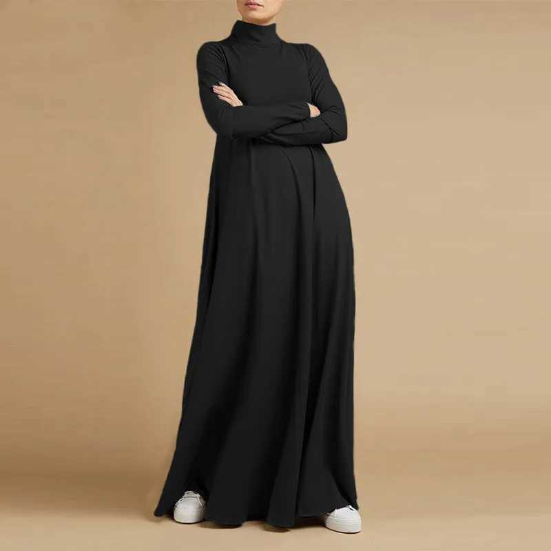 Popular Autumn Black Abaya For Dubai Women Girl Elegance Long Slve Dress Arabic Robe Evening Party Bangladesh Wear X250514