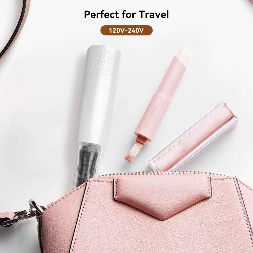 Steam Straightener Professional Electric Ceramic Wide Curling Flat Iron Hair Plates Lcd Display Hot Comb Straightening