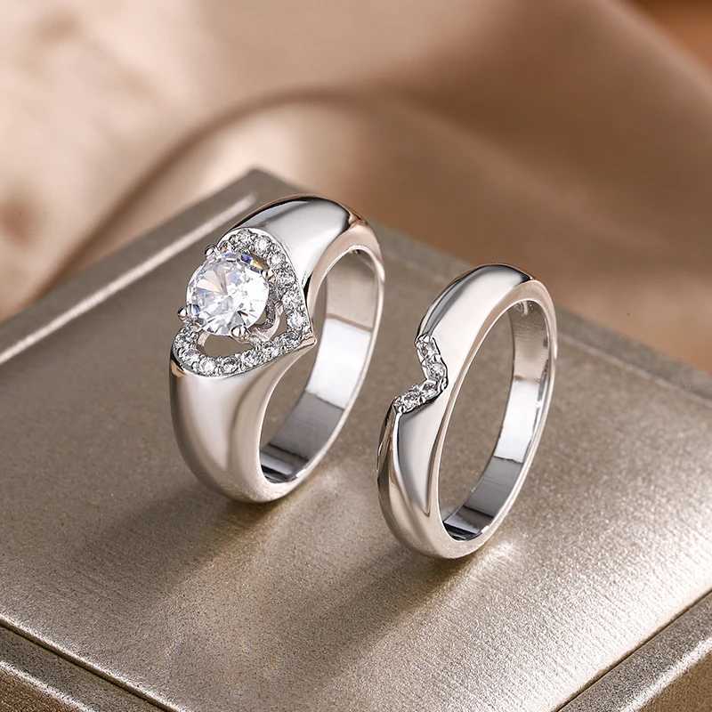 2024 New Trend S925 Silver Round Bright Zircon Ring For Women Single Engagement Wedding Christmas Gift Elegant JewelryXJ250514