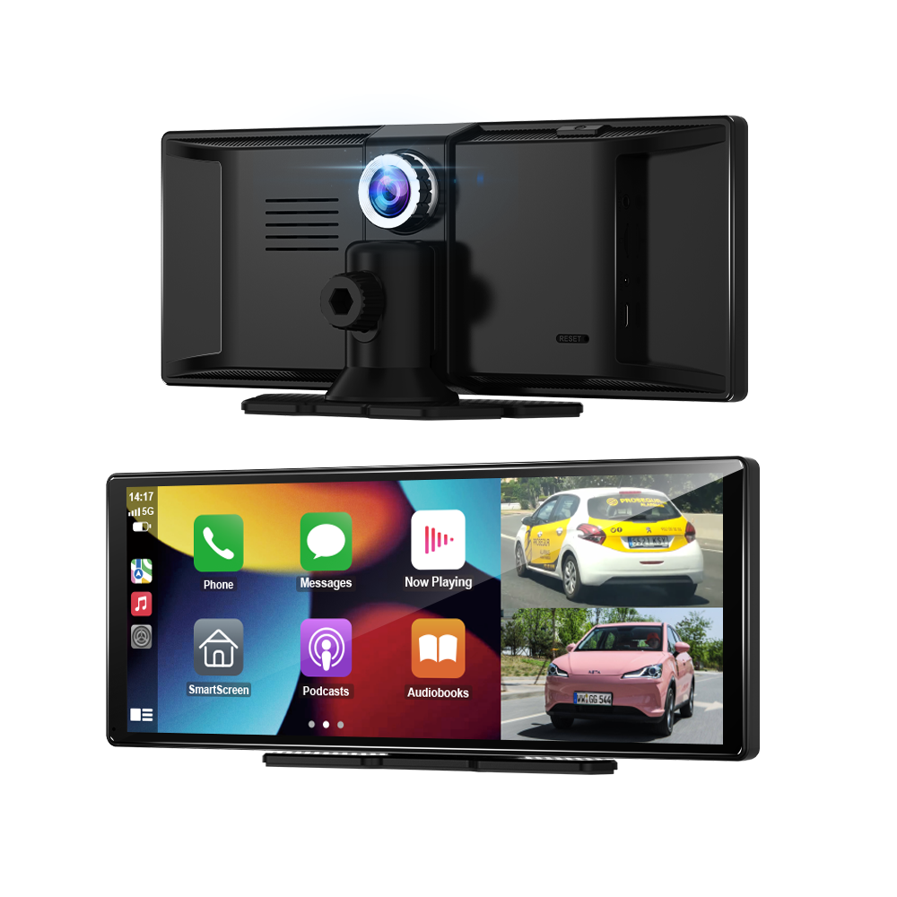 BY-CS111 11.3" Wireless CarPlay/Android Auto Display ADAS Safety 4K + 1080P Dual Cameras IPS Touchscreen - car screen Manufacturer support OEM